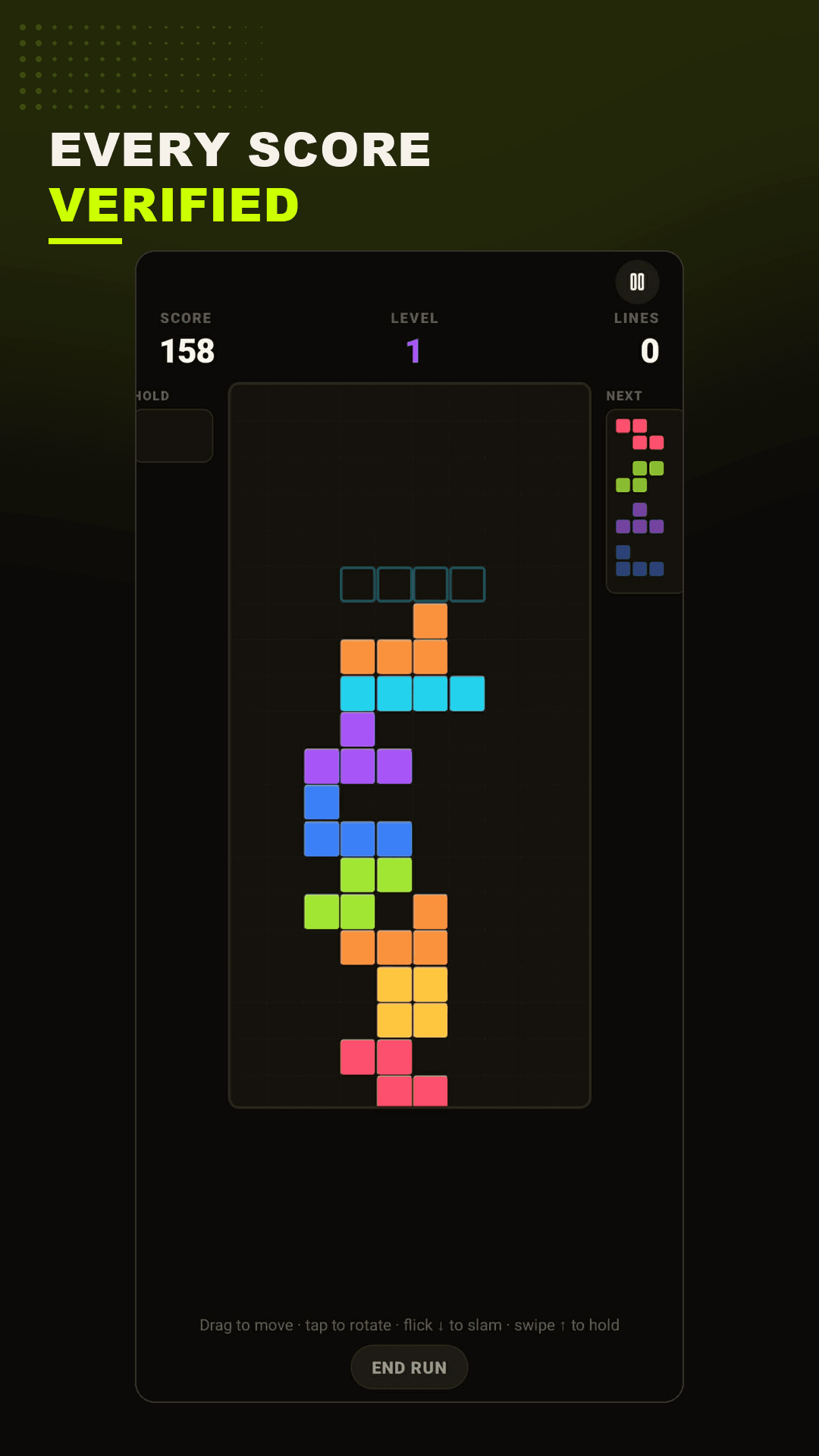 Flexr — every score verified