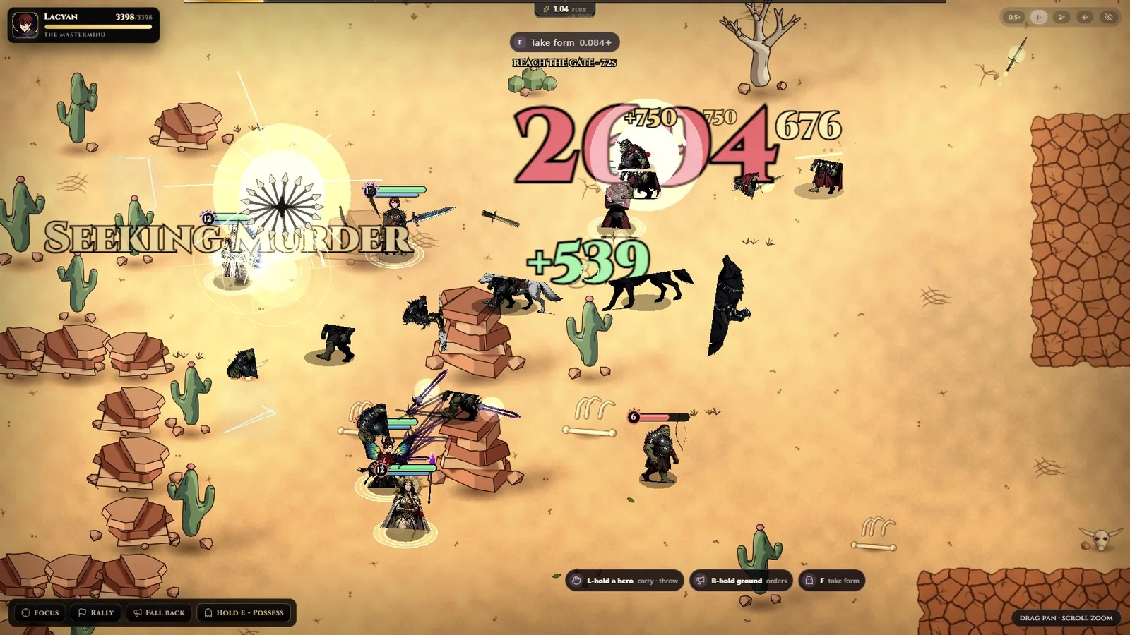 To Be A God - a real-time battle in the badlands
