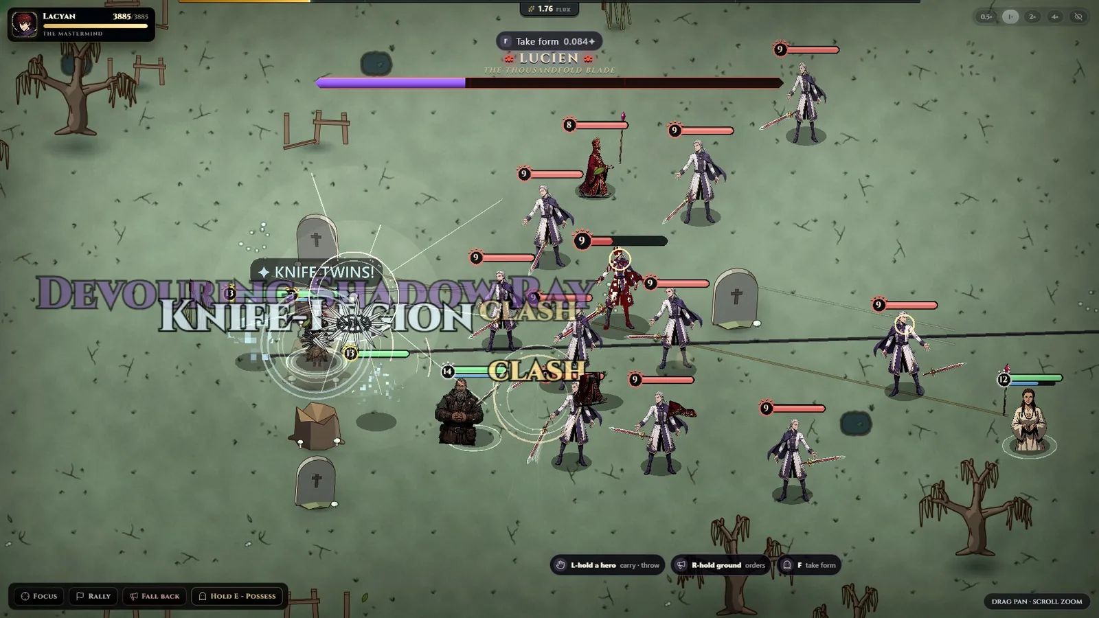 To Be A God - Lucien and his clone legion
