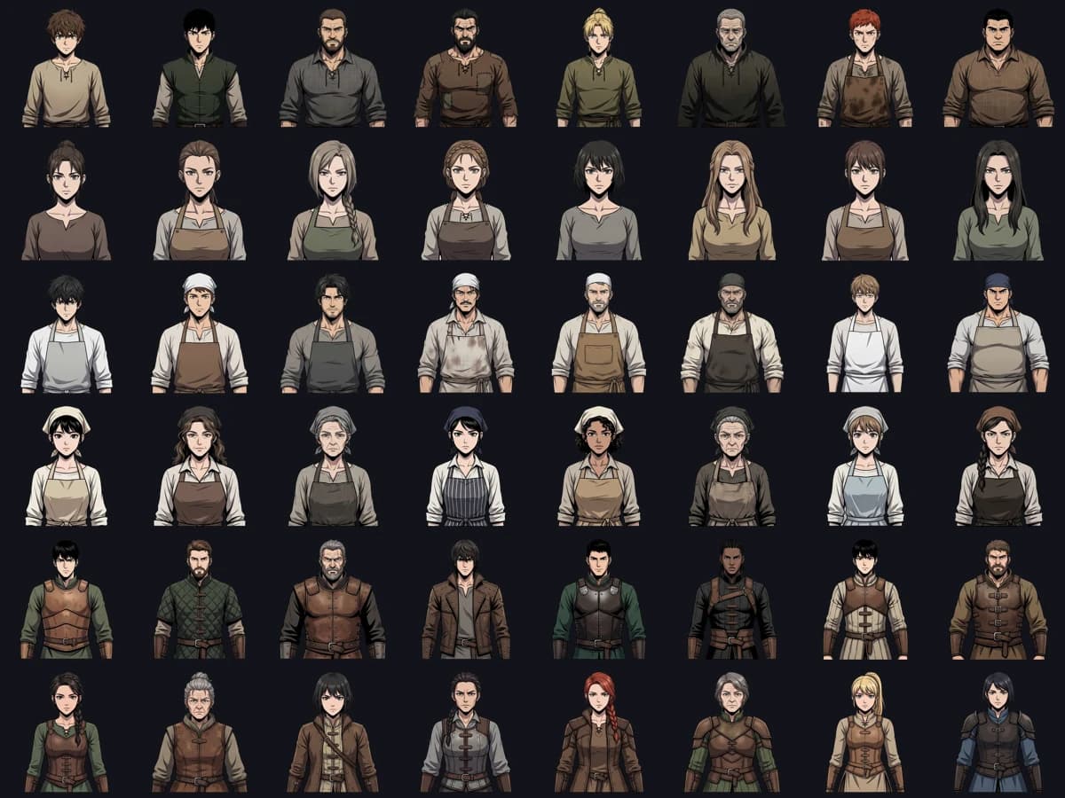 To Be A God — the 48-hero roster